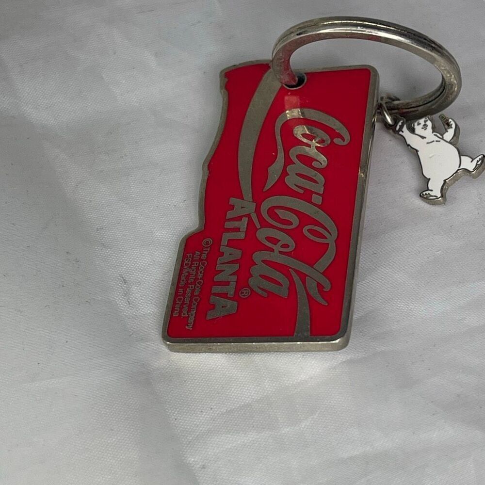 Vintage Atlanta Coca-Cola key chain.